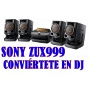 EQUIPO DE SONIDO SONY ZUX999P DJ